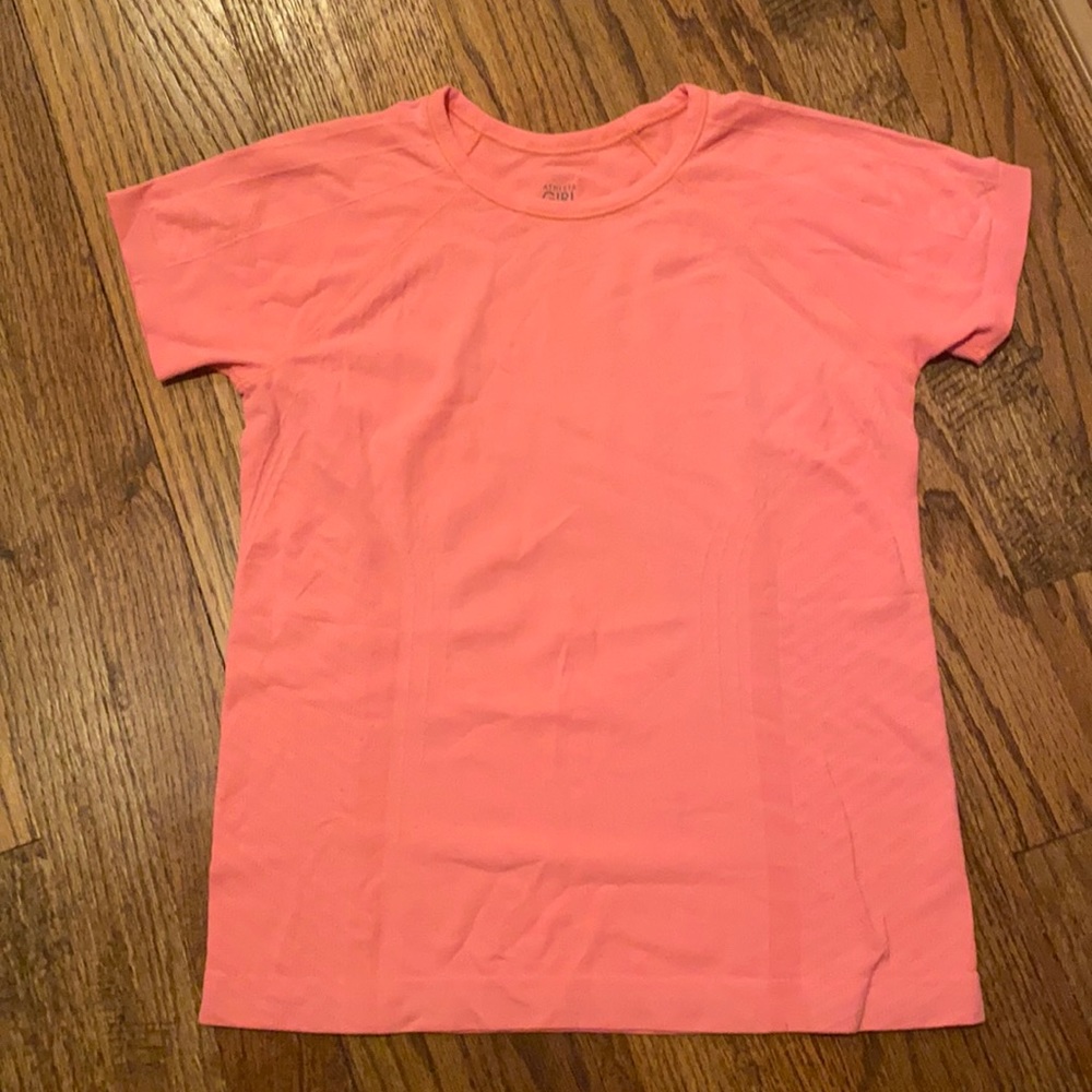 Athleta Girl Pink t-shirt size 8-10